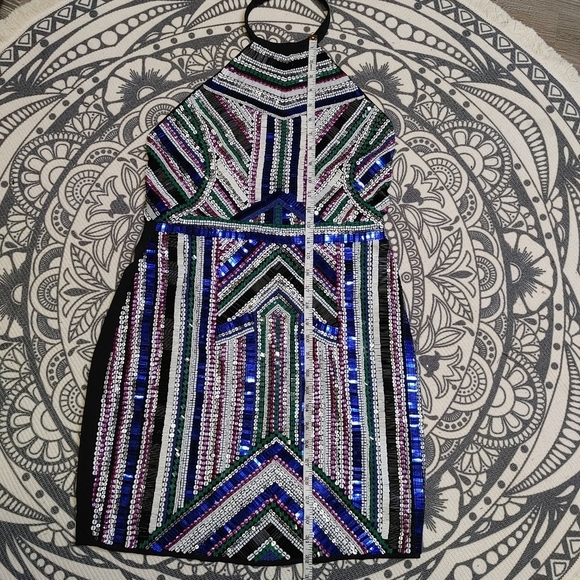 NBD x Naven Twins Involved Beaded Dress Size M - Picture 16 of 16
